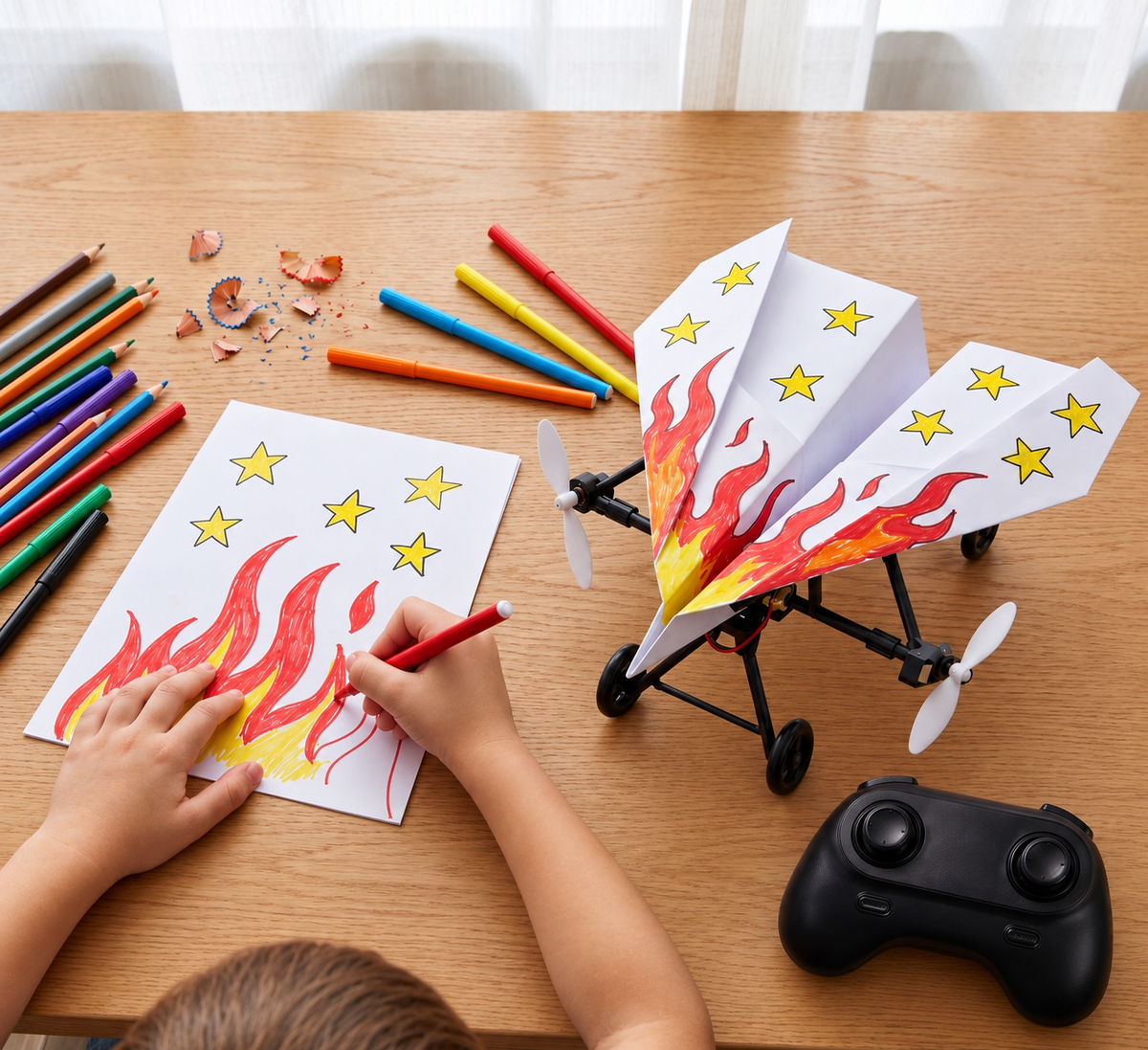 Pap'Fly – Kit avion en papier télécommandé