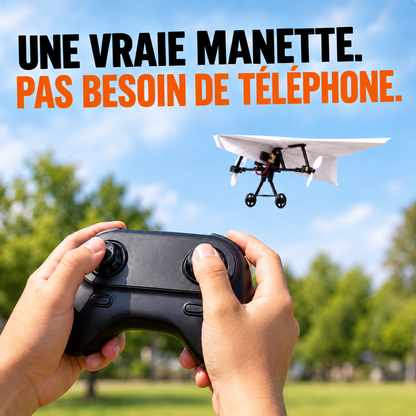 Pap'Fly – Kit avion en papier télécommandé